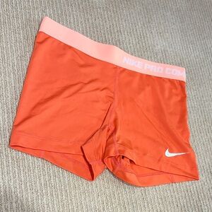 Nike Pro Orange shorts
